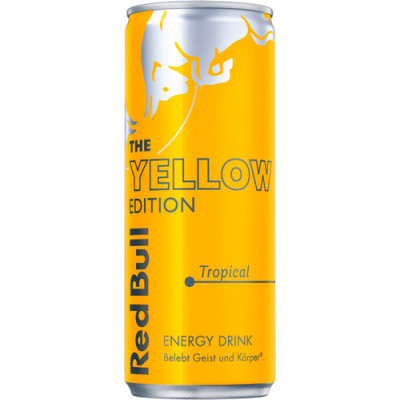 Red Bull Energy Drink Yellow Edition Tropical 250ml 