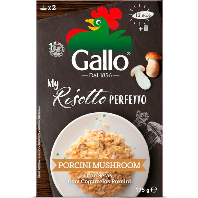 Gallo My Risotto Perfetto Funghi Porcini 175G - Abverkauf 