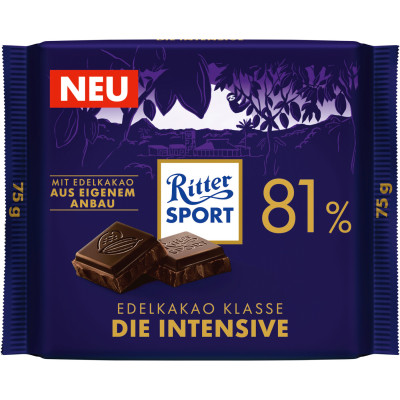 Ritter Sport Die Intensive 81% 75G 