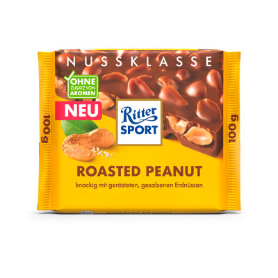 Ritter Sport Nuss Klasse Roasted Peanut 100G 