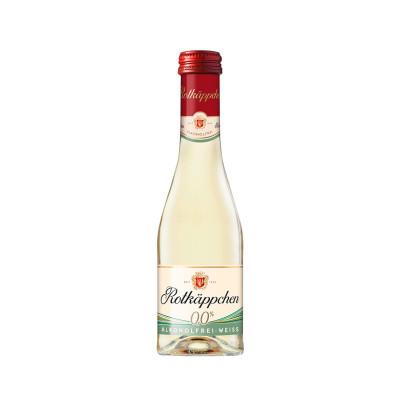 Rotkäppchen Alkoholfrei 0,2L - Etikett verschmutzt/beschädigt 