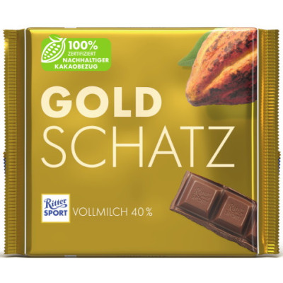 Ritter Sport Goldschatz 250G 