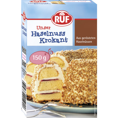 Ruf Haselnuss Krokant 150G 