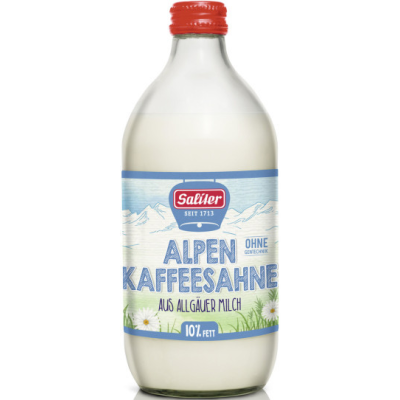 Saliter Kaffeesahne 10% Fett 500G 
