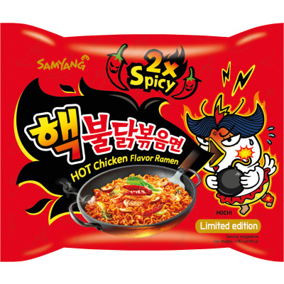 Samyang Buldak Hot Chicken Flavor Ramen Spicy 140G 