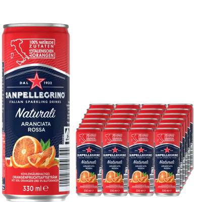 San Pellegrino Aranciata Rossa 24x0,33l DPG 