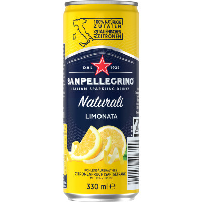 Sanpellegrino Naturali Limonata 0,33L 
