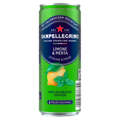 Sanpellegrino Limone & Menta 0,33L Dose 