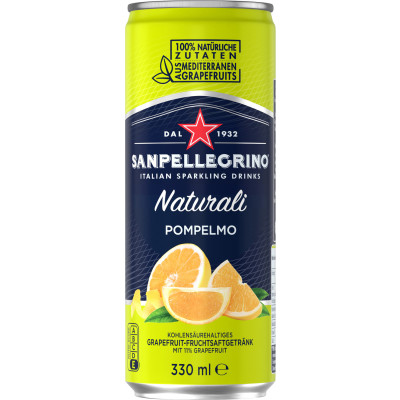 Sanpellegrino Naturali Pompelmo 0,33L Dose 
