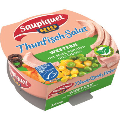 Saupiquet MSC Thunfisch-Salat Western 160g