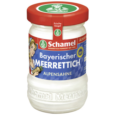 Schamel Bayrischer Alpensahne Meerrettich 135G 