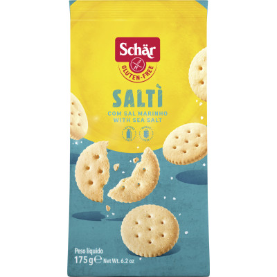 Schär Salti mit Meersalz 175G 