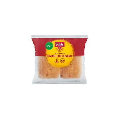 Schär Ciabatta mit Tomaten und Olivenöl XL 2ST 170G 