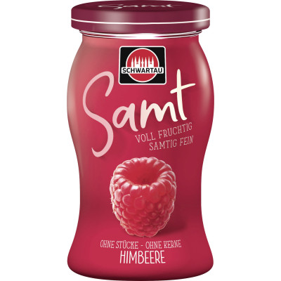 Schwartau Samt Himbeere 270G 