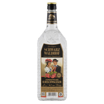 Schwarzwaldhof Schwarzwälder Kirschwasser 40% 0,7L 