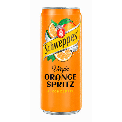 Schweppes Virgin Orange Spritz 0,33L Dose 