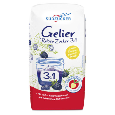Südzucker Gelier Rüben Zucker 3:1 500G 