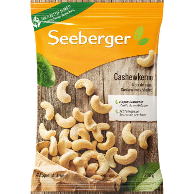 Seeberger Cashwewkerne 200G 