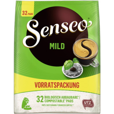 Senseo Kaffee Pads mild 32ST 222G 