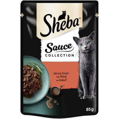Sheba Sauce Collection mit Rind 85G 