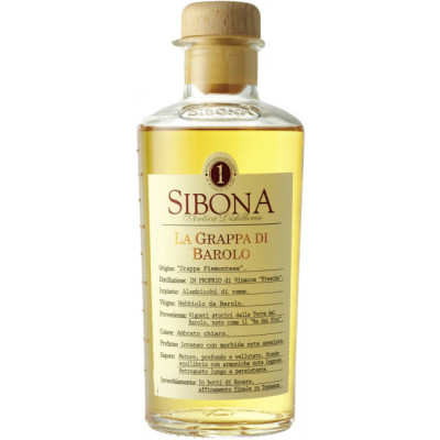 Sibona Grappa di Barolo 0,5L 