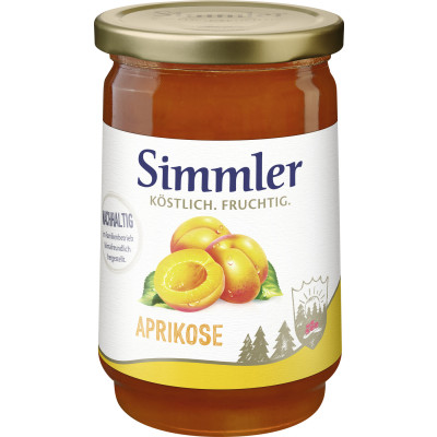 Simmler Konfitüre EXTRA Aprikosen 450G 