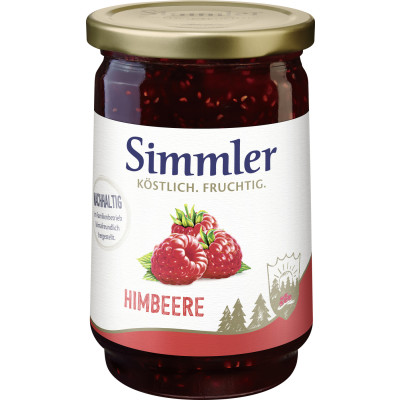 Simmler Konfitüre EXTRA Himbeere 450G 