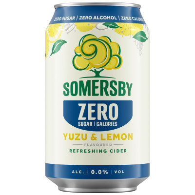 Somersby Zero Yuzu Lemon 0,33L 