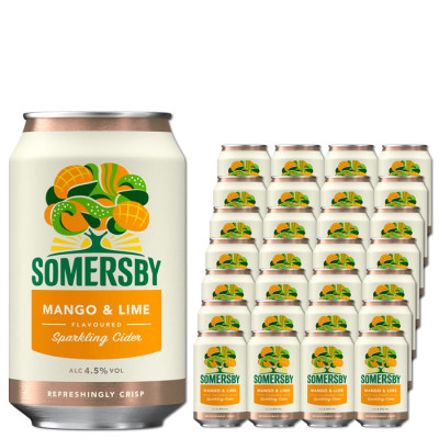 Somersby Cider Mango & Lime 24x0,33L 