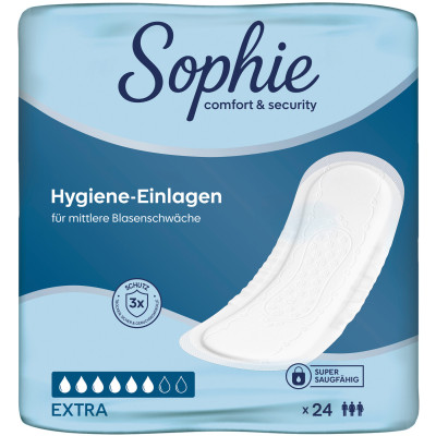 Sophie Hygiene-Einlagen Extra 24ST 