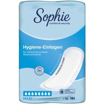Sophie Hygiene-Einlagen Maxi 16ST 