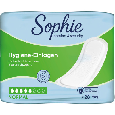 Sophie Hygiene-Einlagen Normal 28ST 
