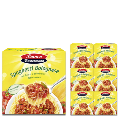 Sonnen Bassermann Spaghetti Bolognese Menü 6x375G 