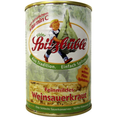 Filder Spitzbüble feinmildes Weinsauerkraut 400G 