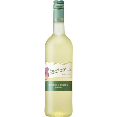 Bergsträsser Winzer Springtime Rivaner & Riesling feinherb 0,75L - Etikett verschmutzt/beschädigt 