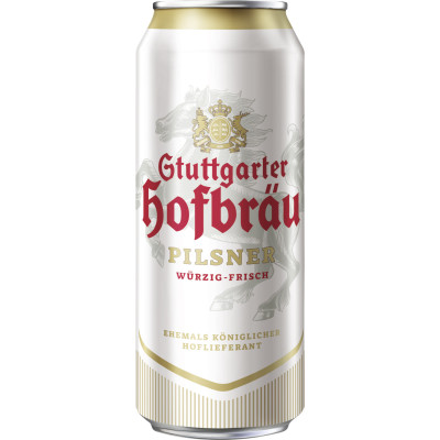 Stuttgarter Hofbräu Pilsner 0,5L Dose 