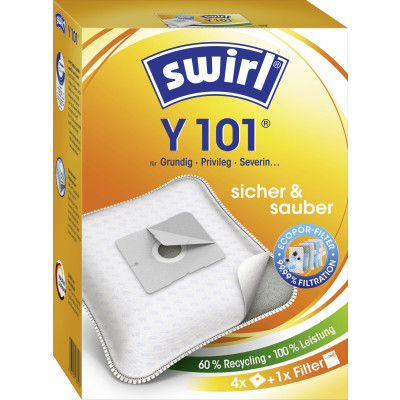 Swirl MicroPor Plus Y101 Staubfilterbeutel 4ST 