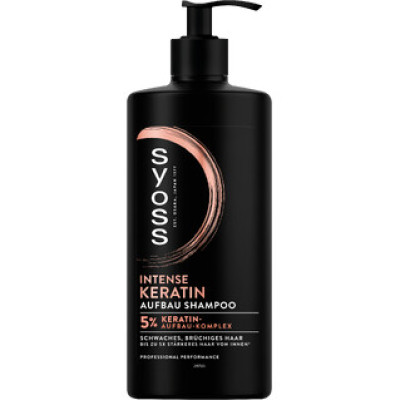 Syoss Shampoo Intense Keratin 440ML - Abverkauf 