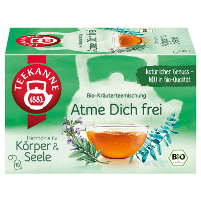 Teekanne Bio Atme Dich Frei 18ST 36G 