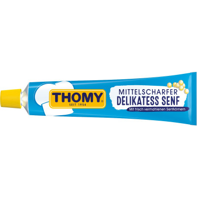 Thomy Delikatess Senf mittelscharf 100ML 