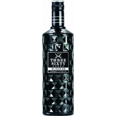 Three Sixty Vodka Black 42 0,7L 