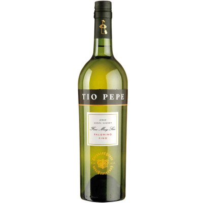 Tio Pepe Sherry Palomino Fino Muy Seco 15% 0,75L 