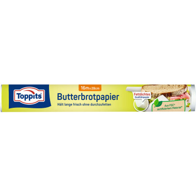 Toppits Butterbrotpapier 16m 
