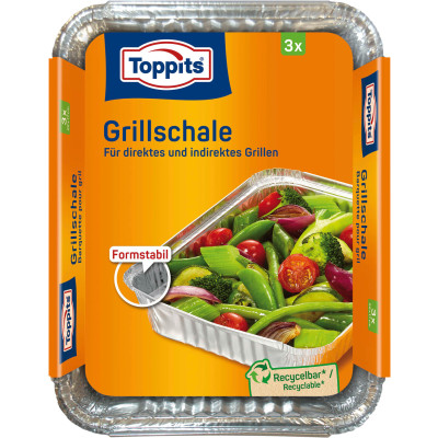 Toppits Grillschalen  3ST 
