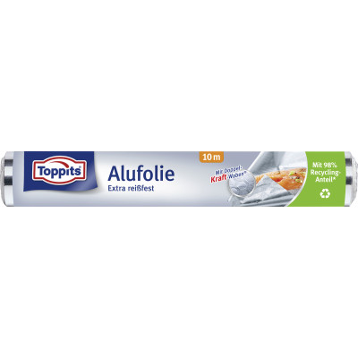 Toppits Alufolie extra reißfest 10m 