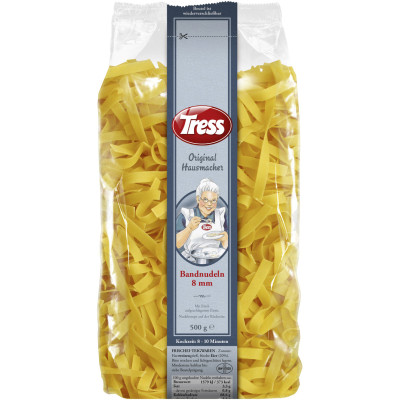 Tress Original Hausmacher Bandnudeln 8mm 500G 