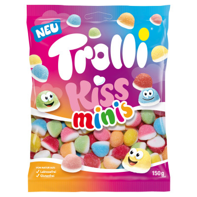 Trolli Kiss Minis 150G 
