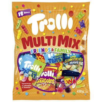 Trolli Multi Mix 430G 18ST 