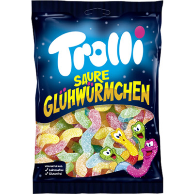 Trolli Saure Glühwürmchen 150G 