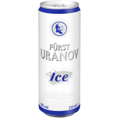 Fürst Uranov Ice Dose 10% 0,33L 